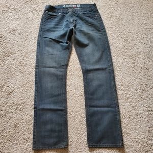 Levi's Denizen 218 Slim Straight Fit Jeans Men's Size 32" X 43" total length